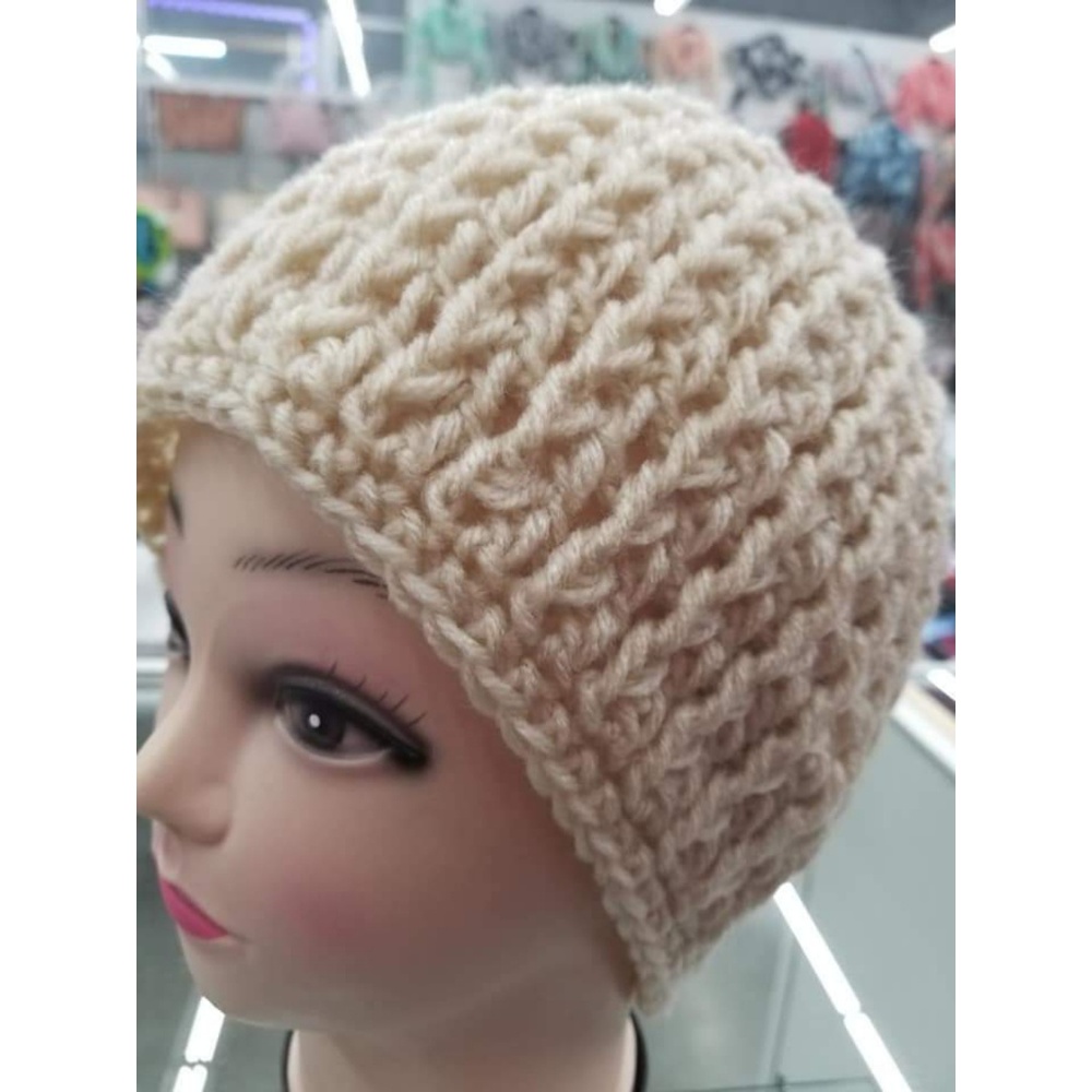 Crochet beanie